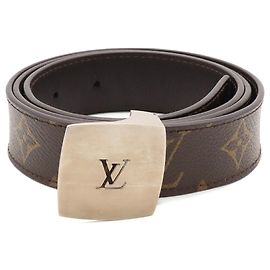 Louis Vuitton Monogram Ceinture LV Cut Belt for Men