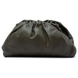 Bottega Veneta The Pouch en lambskin marron