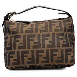 Fendi Handtasche aus braunem Zucca-Canvas