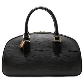 Louis Vuitton Black Epi Jasmine