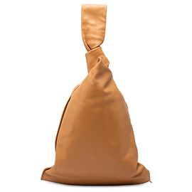 Borsa Bottega Veneta BV Twist in nappa marrone