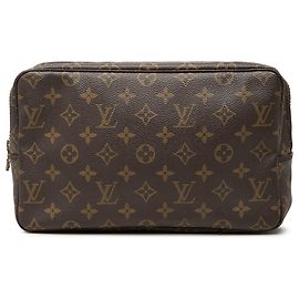Louis Vuitton Brown Monogram Trousse Toilette 28