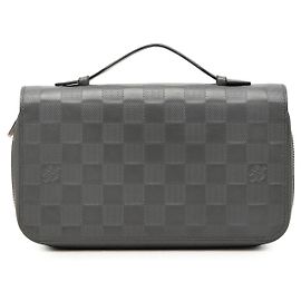 Louis Vuitton Gray Damier Infini Zippy Wallet XL