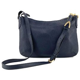 Fendi Blue Medium Leather Selleria Crossbody