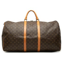 Louis Vuitton Brown Monogram Keepall 60