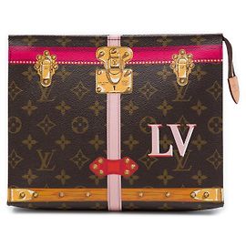 Trousse de toilette Louis Vuitton Brown Monogram Summer Trunks 26