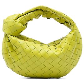 Bottega Veneta Mini Jodie in Nappa Intrecciato Giallo