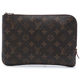Louis Vuitton Brown Monogram Etui Voyageur PM