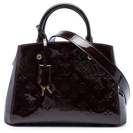 Louis Vuitton Purple Monogram Vernis Montaigne BB