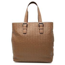 Tote con cintura Bottega Veneta in Nappa Intrecciato marrone