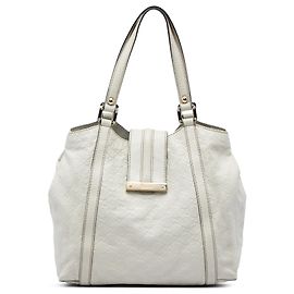 Gucci Guccissima Weiße Tote für Damen