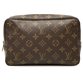 Louis Vuitton Brown Monogram Trousse Toilette 23