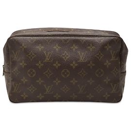 Louis Vuitton Brown Monogram Trousse Toilette 28