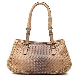 Borsa Bottega Veneta Small Nappa Gradient Intrecciato Beige