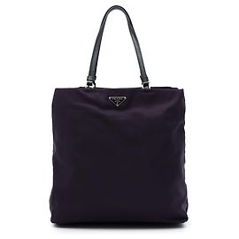Prada Tessuto Tote Bag Lila