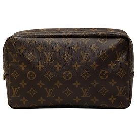 Louis Vuitton Brown Monogram Trousse Toilette 28