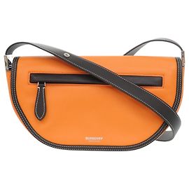 Burberry Olympia Leather Shoulder Bag