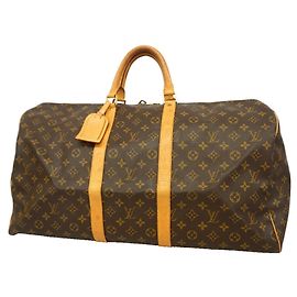 Louis Vuitton Boston Monogram Keepall 55 Bag