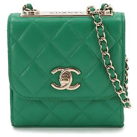 Chanel Trendy CC Matelassé Schultertasche mit Kette