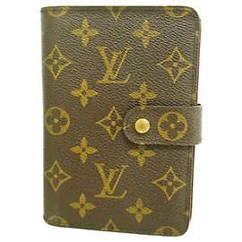 Louis Vuitton Monogram Portefeuille Papier Zip Wallet