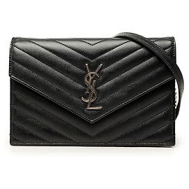 Autre Marque Sac à bandoulière à chaîne Saint Laurent Cassandra