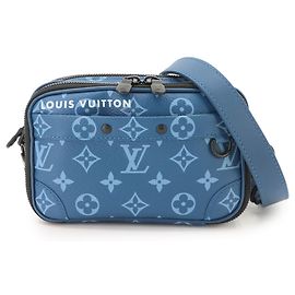 Bolsa de Ombro Louis Vuitton Monogram Tone Nano Alpha
