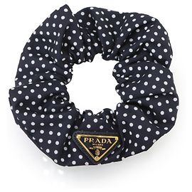 Prada Triangle Scrunchie