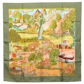 Hermès Carré 90 Nuba Mountain Scarf