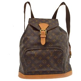 Louis Vuitton Vintage Montsouris Monogram Canvas GM