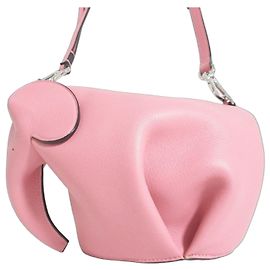 Bolso de hombro mini Elephant de piel Loewe