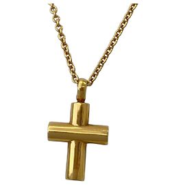 Bulgari Collana Bvlgari 750 Latin Cross