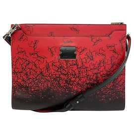Christian Louboutin Sky Pouch Cartera y Bolso de Hombro 2 en 1