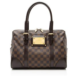 Borsa Satchel Louis Vuitton Damier Ebene Berkeley