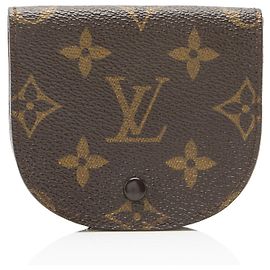 Louis Vuitton Vintage Monogram Canvas Porte Monnaie Gousset Coin Purse