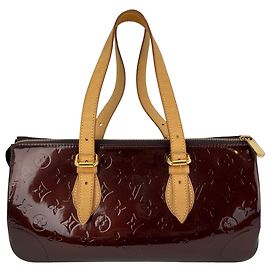 Louis Vuitton Rosewood Ave Amarante Vernis Schultertasche aus Lackleder