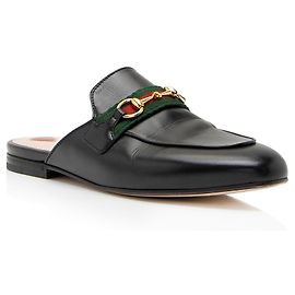 Mules Princetown en cuir Gucci - Size 7 / 37