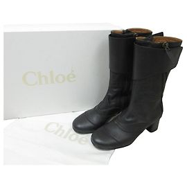 Chloé Bottines en cuir Chloe