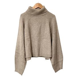 Autre Marque EMMEL REFINES Turtleneck Knit Sweater