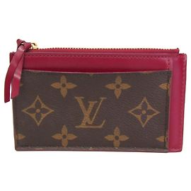 Louis Vuitton Zipped Card Holder NM Monogram Canvas