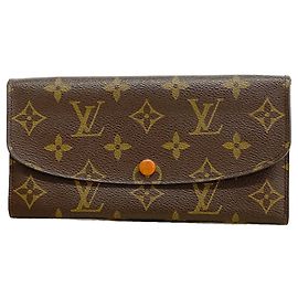 Louis Vuitton Monogram Portefeuille Emilie Long Wallet