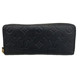 Louis Vuitton Monogram Empreinte Portefeuille Clemence Long Wallet