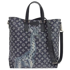 Louis Vuitton Tote Limited Edition Chapman Savane Monogram Canvas