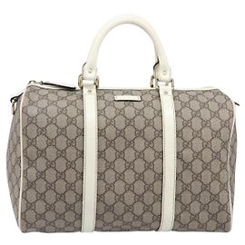 Gucci Joy Boston GG Coated Canvas Medium