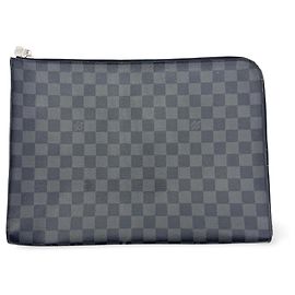 Louis Vuitton Zip Around Pochette Jour Damier Graphite GM
