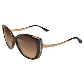 Bulgari Óculos de sol Bvlgari Serpenti Acetato Preto BV8178
