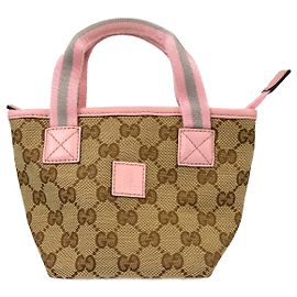 Gucci Kid's Web GG Canvas Mini