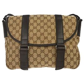 Sac Messenger Gucci Boucle GG Canvas Medium