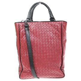 Bottega Veneta Bolsa Tote Aberta Conversível Intrecciato Nappa Medium