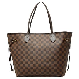 Sac à épaule Louis Vuitton Damier Ebene Neverfull MM
