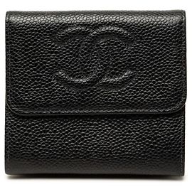 Portafoglio bi-fold Chanel Coco Mark